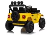 Jeep Rubicon DK-JWR558 24 V-os sárga akkumulátoros jármű