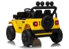 Jeep Rubicon DK-JWR558 24 V-os sárga akkumulátoros jármű