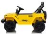 Jeep Rubicon DK-JWR558 24 V-os sárga akkumulátoros jármű