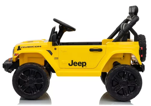 Jeep Rubicon DK-JWR558 24 V-os sárga akkumulátoros jármű
