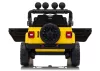 Jeep Rubicon DK-JWR558 24 V-os sárga akkumulátoros jármű