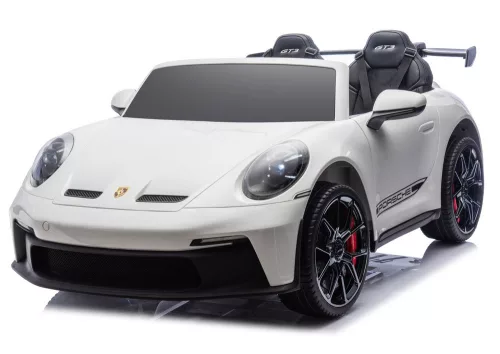 DK-P911 Porsche GT3 24V-os akkumulátoros autó, fehér