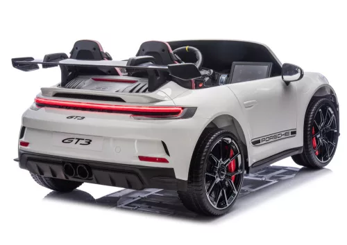 DK-P911 Porsche GT3 24V-os akkumulátoros autó, fehér