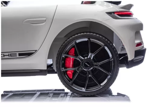 DK-P911 Porsche GT3 24V-os akkumulátoros autó, fehér