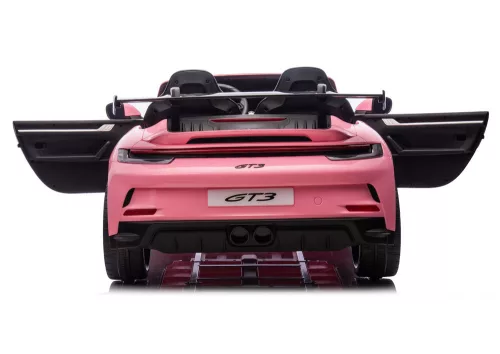 DK-P911 Porsche GT3 24V Rózsaszín Akkumulátoros Utasautó