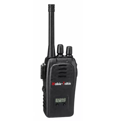 Walkie-talkie USB zajcsökkentő fekete 200M hatótávolságú