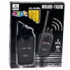 Walkie-talkie USB zajcsökkentő fekete 200M hatótávolságú