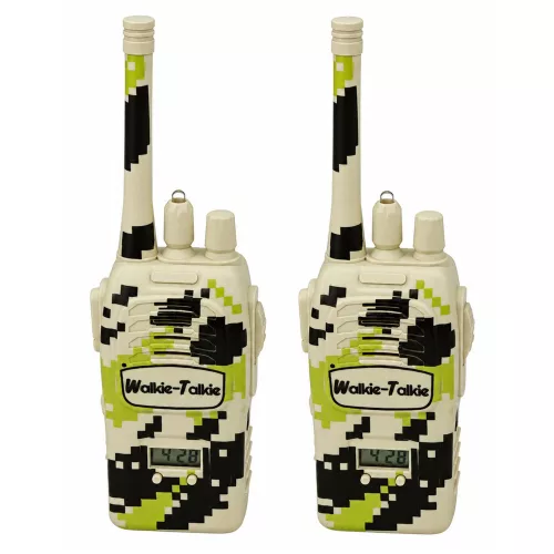 Katonai walkie-talkie-k USB hatótávolság 200M Khaki 2 db.