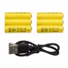 Katonai walkie-talkie-k USB hatótávolság 200M Khaki 2 db.
