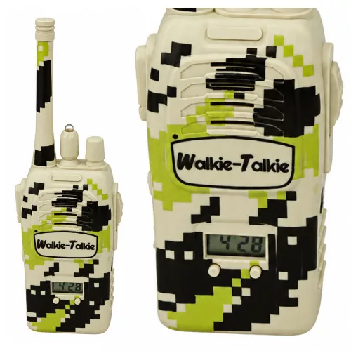 Katonai walkie-talkie-k USB hatótávolság 200M Khaki 2 db.