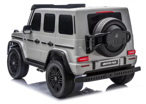 Mercedes G63 XXL DK-G63 24V-os akkumulátoros autó – világosszürke