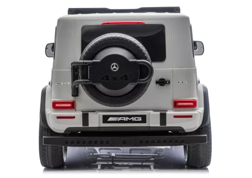 Mercedes G63 XXL DK-G63 24V-os akkumulátoros autó – világosszürke