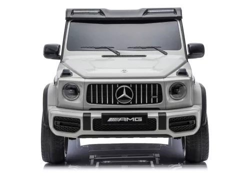 Mercedes G63 XXL DK-G63 24V-os akkumulátoros autó – világosszürke