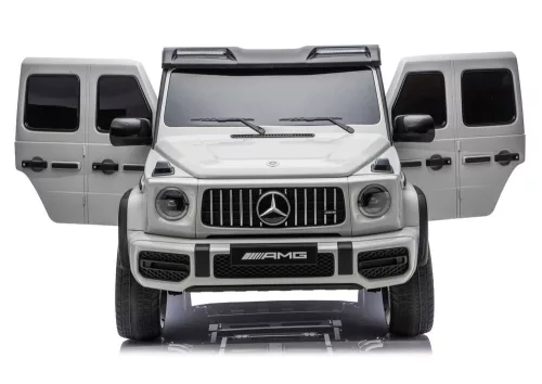Mercedes G63 XXL DK-G63 24V-os akkumulátoros autó – világosszürke