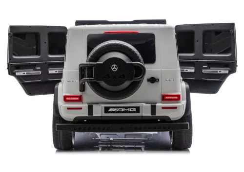Mercedes G63 XXL DK-G63 24V-os akkumulátoros autó – világosszürke