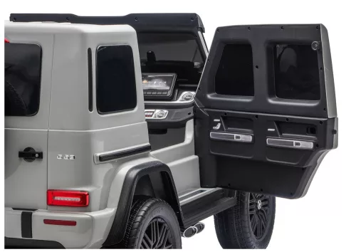 Mercedes G63 XXL DK-G63 24V-os akkumulátoros autó – világosszürke