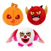 Halloween Csillámos Plüss Játék – Puha, Csillámos, Stresszoldó (8cm)