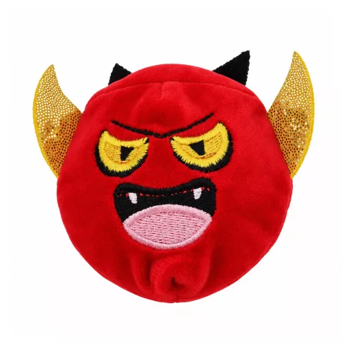 Halloween Csillámos Plüss Játék – Puha, Csillámos, Stresszoldó (8cm)