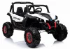 Jeep XMX603 elektromos kisautó - fehér, MP4-gyel
