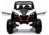 Jeep XMX603 elektromos kisautó - fehér, MP4-gyel
