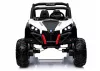 Jeep XMX603 elektromos kisautó - fehér, MP4-gyel