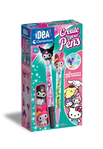 Idea Art Mini Pen Factory Hello Kitty és barátai Clementoni 18431