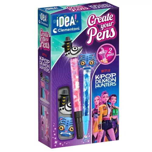 Idea Art Mini Pen Factory K-Pop Demon Hunters Derpy és Sussie Clementoni 18479