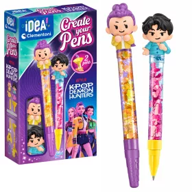   Idea Art Mini Pen Factory K-Pop Demon Hunters Rumi és Jinu Clementoni 18480