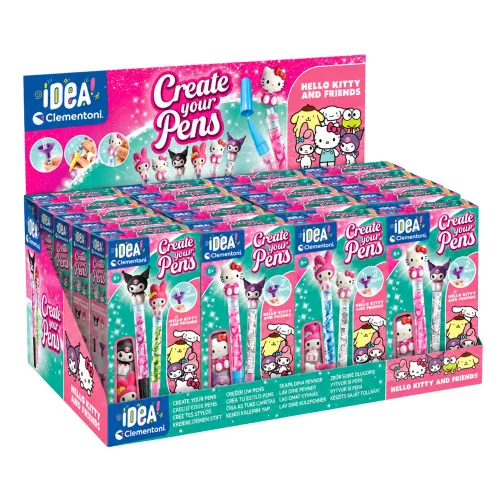 Idea Art Hello Kitty és barátai Mini tollgyári szett Clementoni 18450