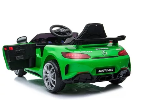 Mercedes GTR elektromos kisautó - zöld