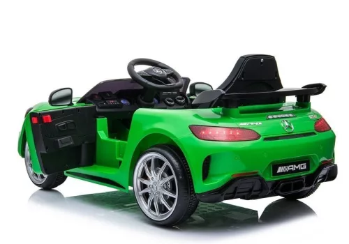 Mercedes GTR elektromos kisautó - zöld