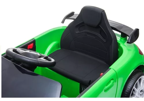 Mercedes GTR elektromos kisautó - zöld
