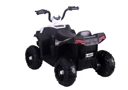 S601 Fehér - Elektromos Ride On Quad
