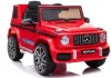 Mercedes G63 AMG elektromos kisautó – Piros