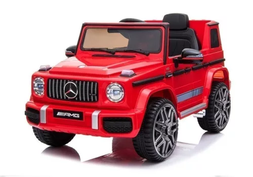 Mercedes G63 AMG elektromos kisautó – Piros