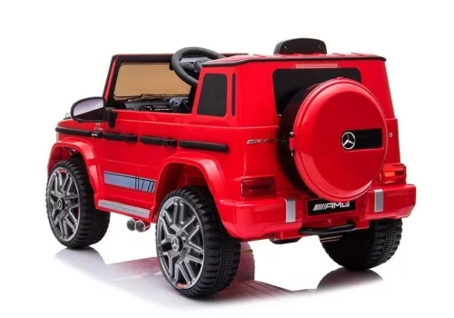 Mercedes G63 AMG elektromos kisautó – Piros