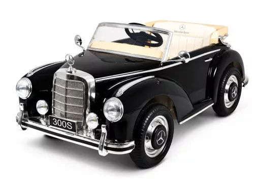 LS-618 Mercedes 300S fekete fényezés - Elektromos kisautó