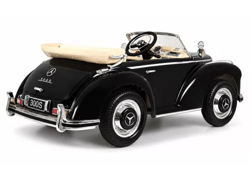 LS-618 Mercedes 300S fekete fényezés - Elektromos kisautó