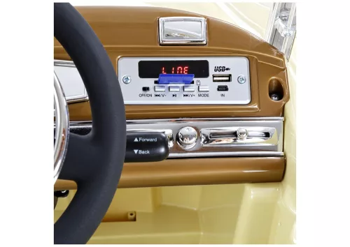 LS-618 Mercedes 300S fekete fényezés - Elektromos kisautó