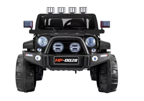 Jeep HP012 elektromos kisautó - fekete