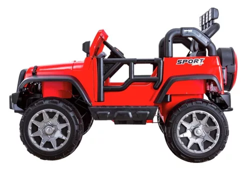Jeep HP012 elektromos kisautó - piros