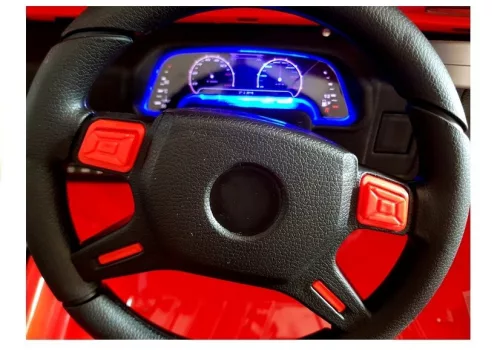 Jeep HP012 elektromos kisautó - piros