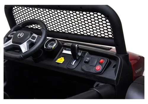 Mercedes Unimog elektromos autó zöld