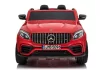 Elektromos kisautó Mercedes GLC 63S QLS pirosra fényezve