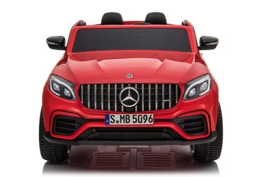 Elektromos kisautó Mercedes GLC 63S QLS pirosra fényezve