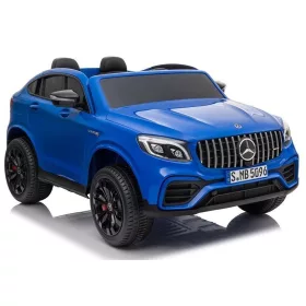 Elektromos kisautó Mercedes GLC 63S kékre fényezve