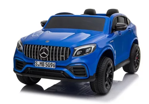 Elektromos kisautó Mercedes GLC 63S kékre fényezve