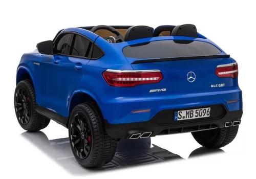 Elektromos kisautó Mercedes GLC 63S kékre fényezve