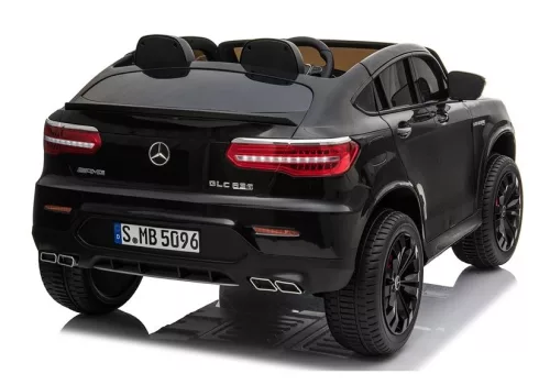 Elektromos kisautó Mercedes GLC 63S QLS MP4 fekete fényezéssel