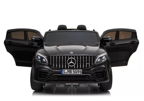 Elektromos kisautó Mercedes GLC 63S QLS MP4 fekete fényezéssel